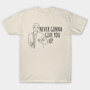 Never Gonna Give You Up Rick Roll T-Shirt